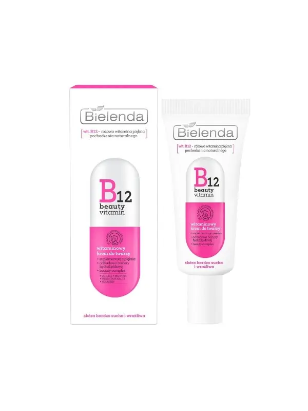 BIELENDA - B12 Beauty Crema Facial Vitaminada 50 ml