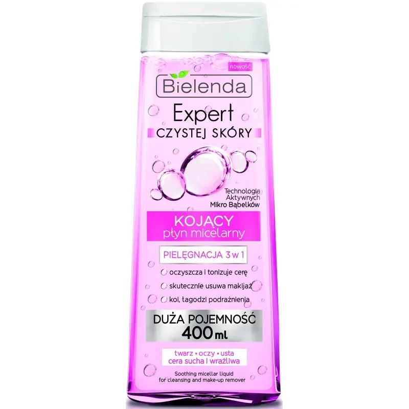 BIELENDA - Clean Skin Expert Micellar Water Soothing 3in1 400ml