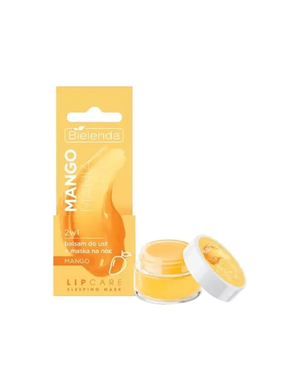 BIELENDA - Lip Care Sleeping Mask Mango Mania 2in1 Lip balm + night Mask 10 g