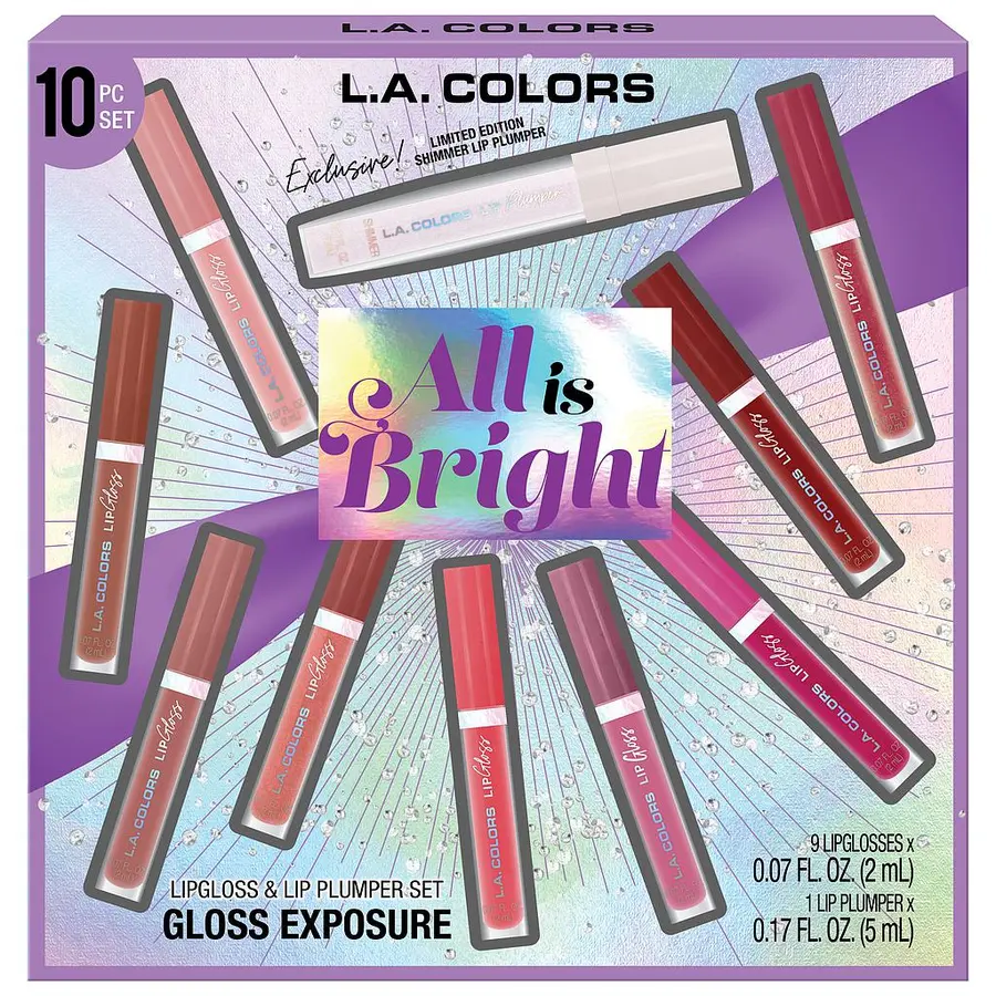 LA COLORS - C43370 Set De Labiales 10 Unidades