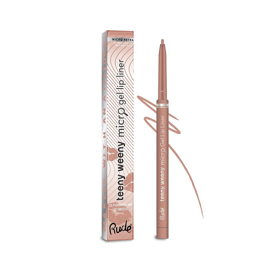 Rude - Teeny Weeny Micro Gel Lip Liner - Simply Nude